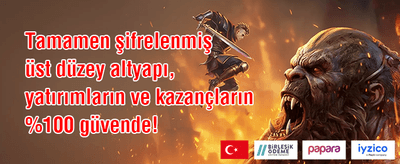 Hoş Geldin %100 Kayıt Bonusu promotion banner